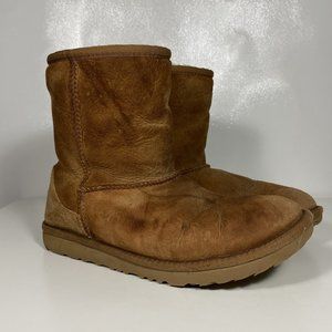 Ugg Youth Boots Classic II 1017703K Chesnut Sz 6